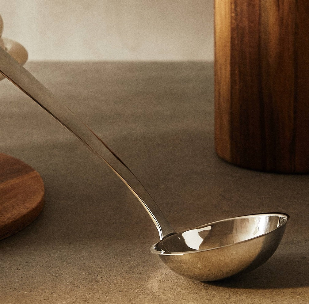 Cooker King Stainless Steel Spoon Chef Cooking Ladle