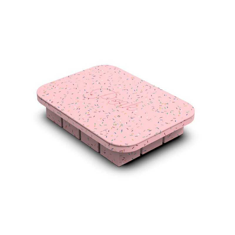 Peak Ice Cube Tray Everyday Speckled - Pink