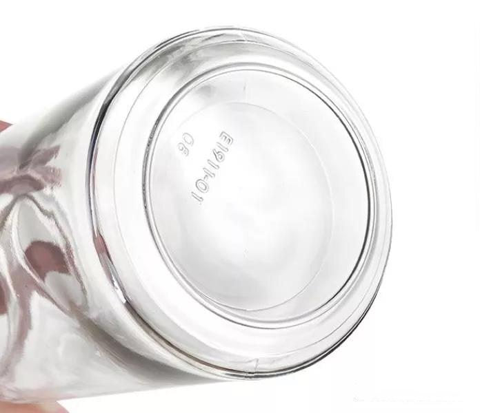 Robo Hoke Auto Lid Oil Bottle Seasoning Sauce Container 650ml - White