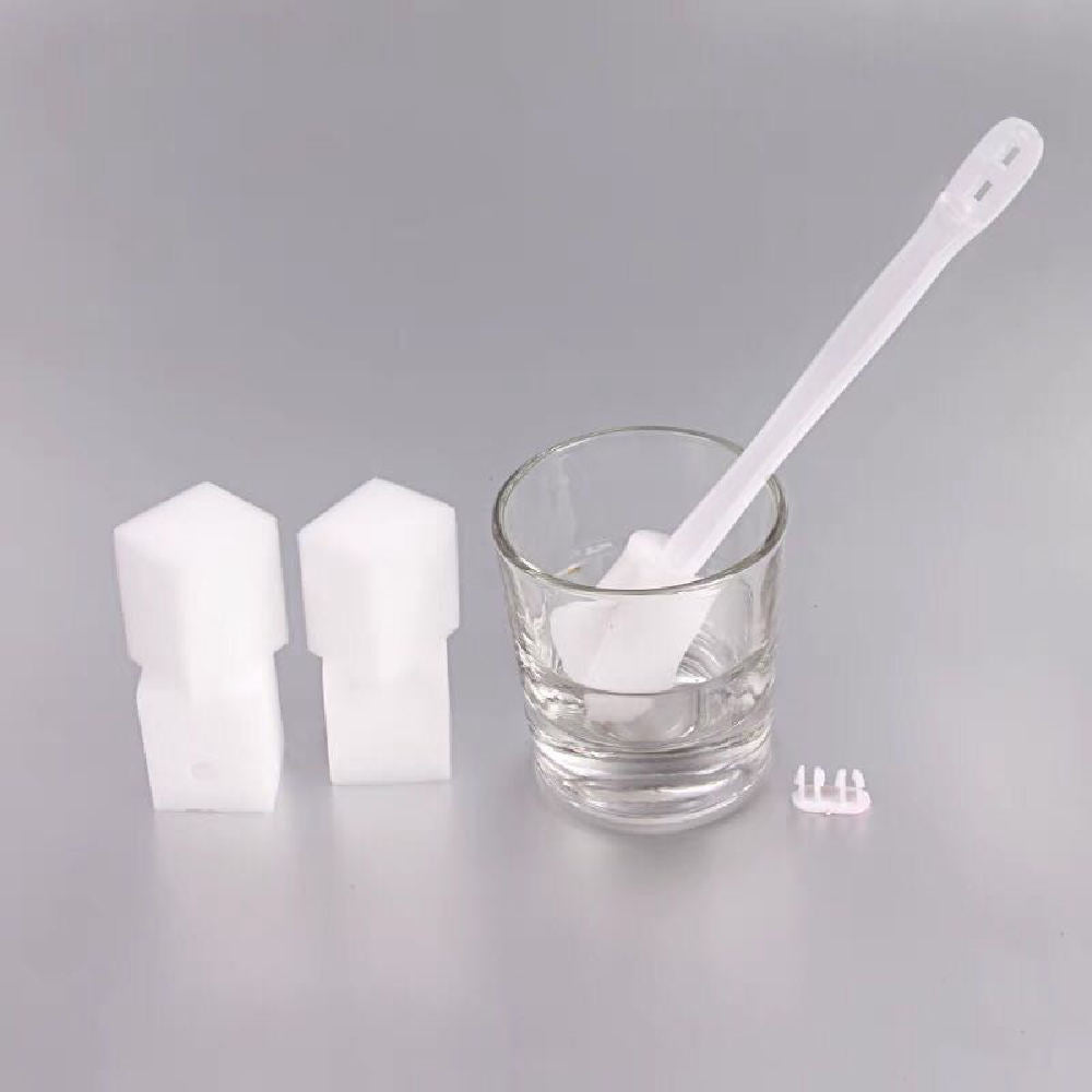 Robo Japanese Replaceable Sponge Clean Brush Set for Glasses Cup Bottle