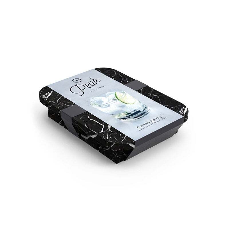 Peak Ice Cube Tray Everyday Speckled - Black