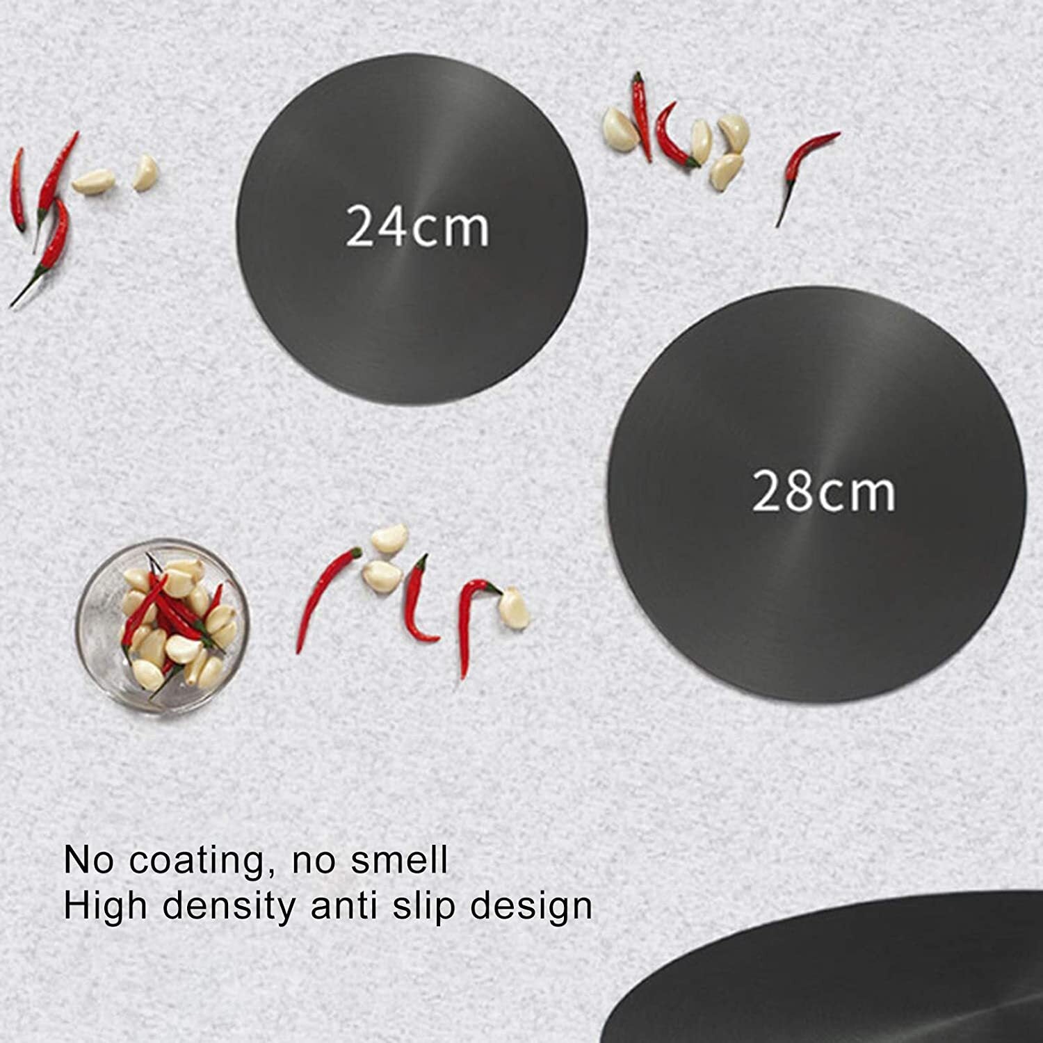 Gas Stove Heat Transfer Conduction Food Ice Fast Defrosting Plate  24cm