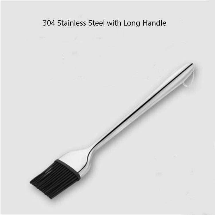 SSGP T Shape Silicon Baking BBQ Oil Brush With One Replacement Brush Head