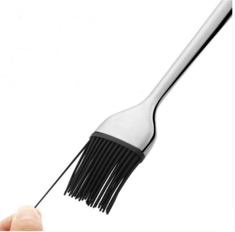 SSGP T Shape Silicon Baking BBQ Oil Brush With One Replacement Brush Head