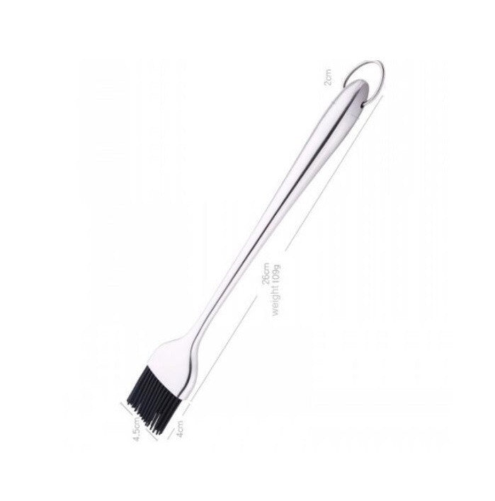 SSGP T Shape Silicon Baking BBQ Oil Brush With One Replacement Brush Head