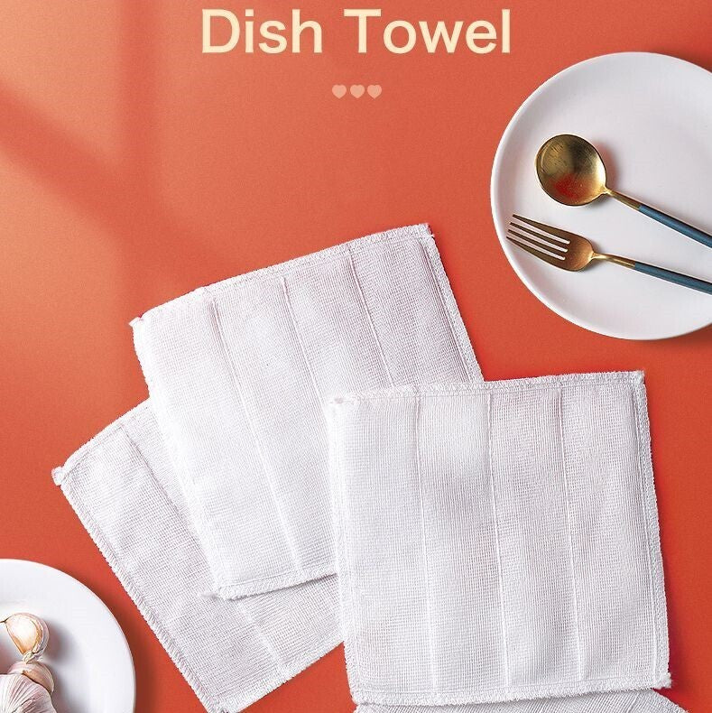 Fresh Life Antibacterial Dish Towel 28cm*28cm 3pc SH-8412