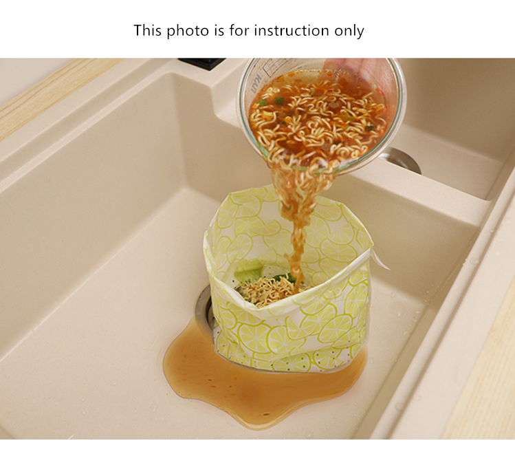 Fresh Life Sink Strainer Storage Bag Garbage Pack 25cm*18cm 30pc SH-8182