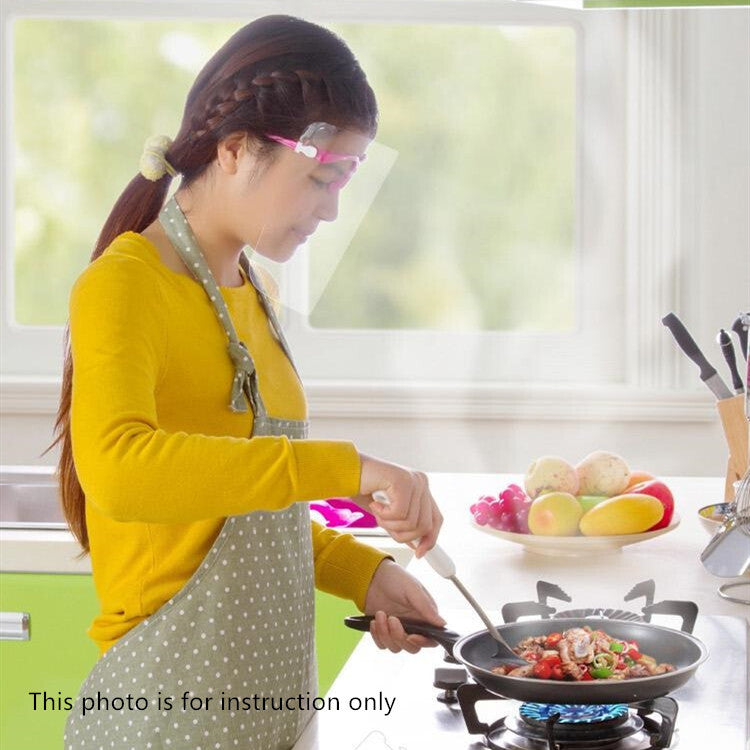 Fresh Life Anti-Oil Transparent Cooking Protective Kitchen Mask 25cm*21cm