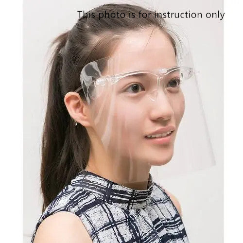 Fresh Life Anti-Oil Transparent Cooking Protective Kitchen Mask 25cm*21cm
