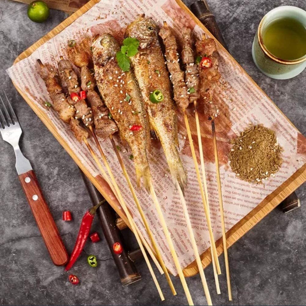 Fresh Life BBQ Barbeque Bamboo Cooking Stick SH-7623