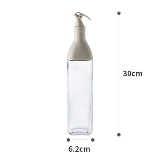 Robo Waltz Square Seasoninig Oil Bottle 500ml 2pc Set Red