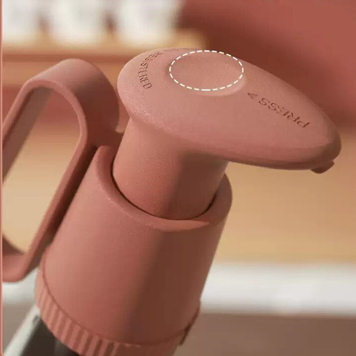 Robo Mario Oyster Sauce Squeezer Press Head Nozzle Red