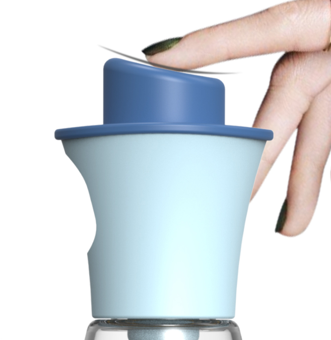 Robo OBA Oil Squirt Bottle Spice Spray Container 150ml - Blue