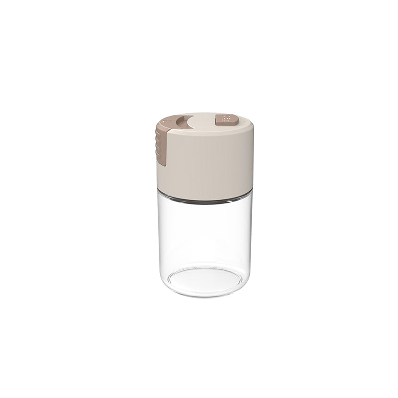 Robo Leon Quantitative Salt Pepper Spice Container Shaker 100ml-Beige