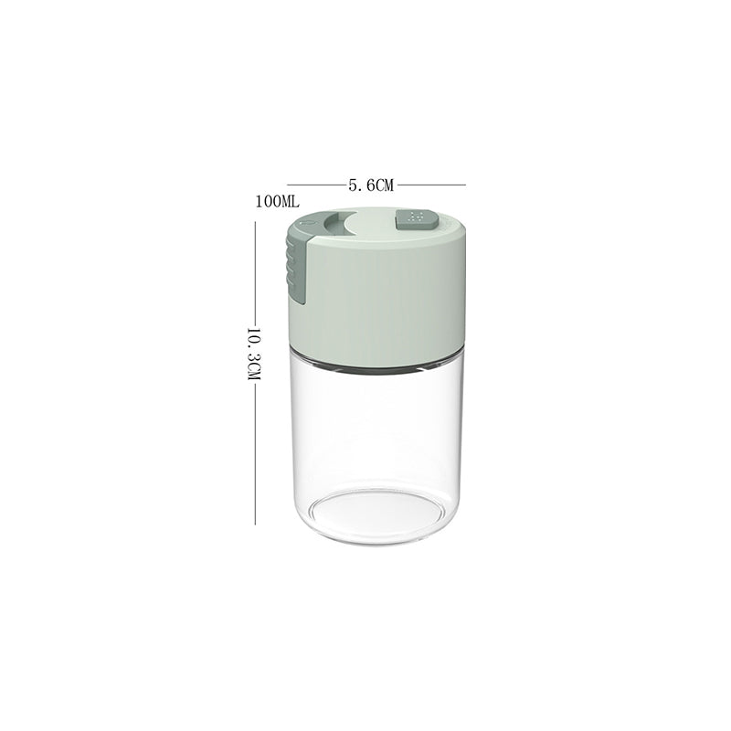 Robo Leon Quantitative Salt Pepper Spice Container Shaker 100m-Green