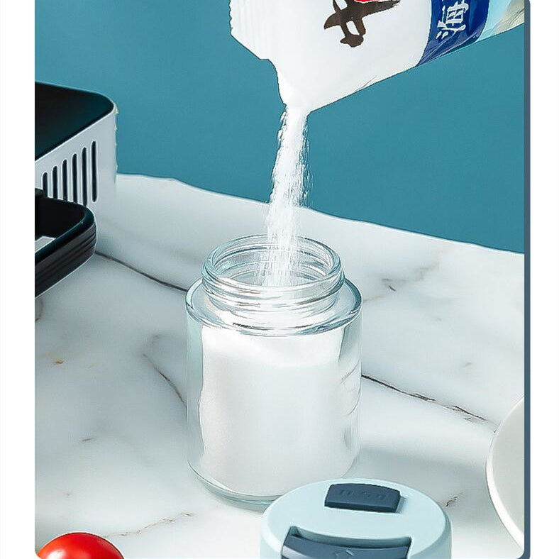 Robo Leon Quantitative Salt Pepper Spice Container Shaker 100m-Blue