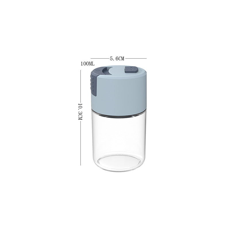 Robo Leon Quantitative Salt Pepper Spice Container Shaker 100m-Blue