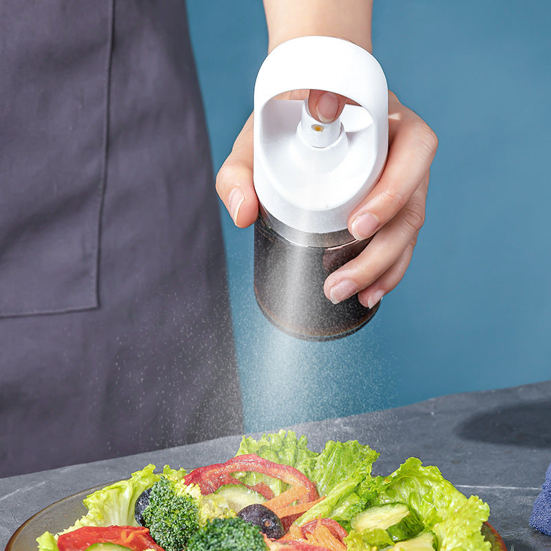 Robo Amy Oil Spray Bottle  Sauce Container - White
