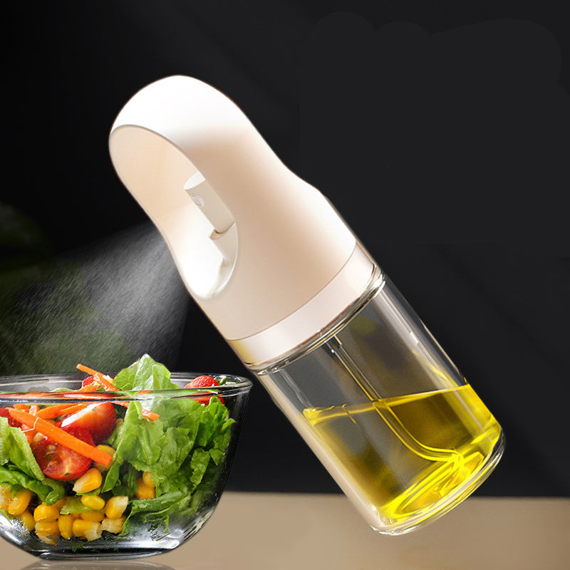 Robo Amy Oil Spray Bottle  Sauce Container - White