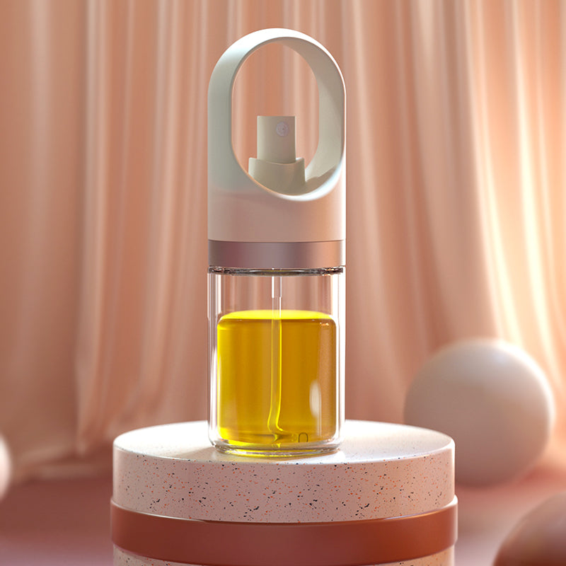 Robo Amy Oil Spray Bottle  Sauce Container - White