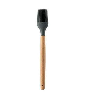 RongXian ZJ-XY009 Silicone Basting Brush Wooden Handle