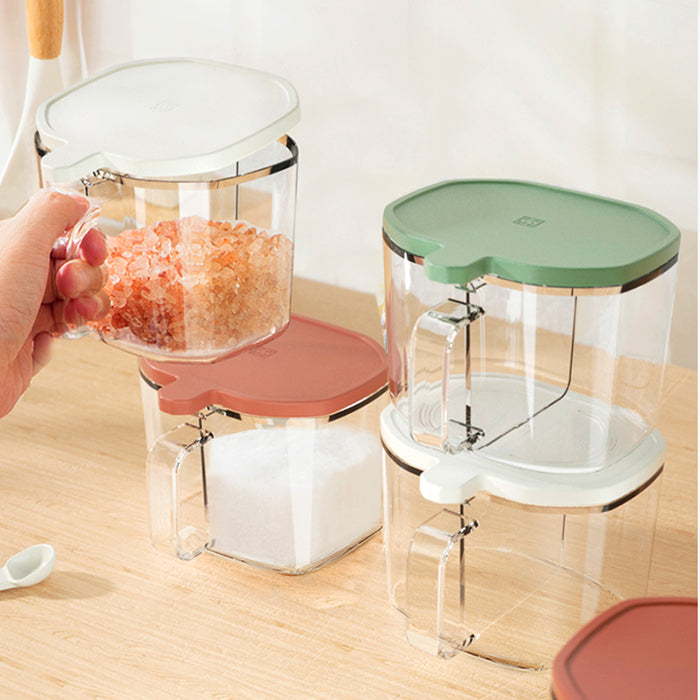 Robo Roma Seasoning Condiment Jar Storage Box 500ml - Green