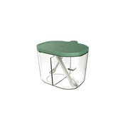 Robo Roma Seasoning Condiment Jar Storage Box 500ml - Green