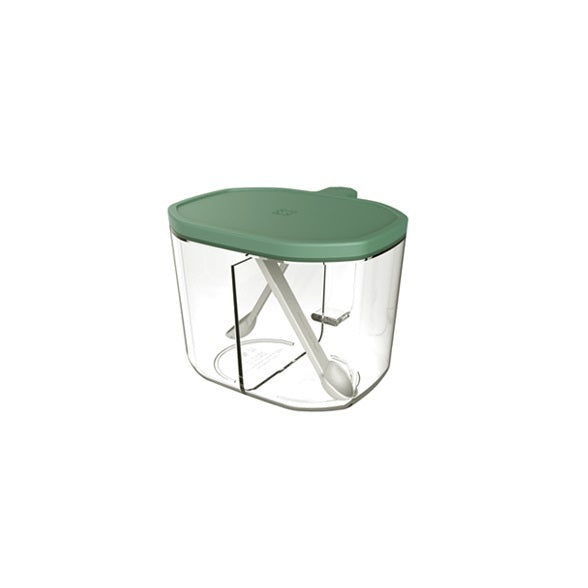 Robo Roma Seasoning Condiment Jar Storage Box 500ml - Green