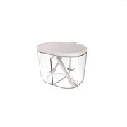 Robo Roma Seasoning Condiment Jar Storage Box 500ml - White