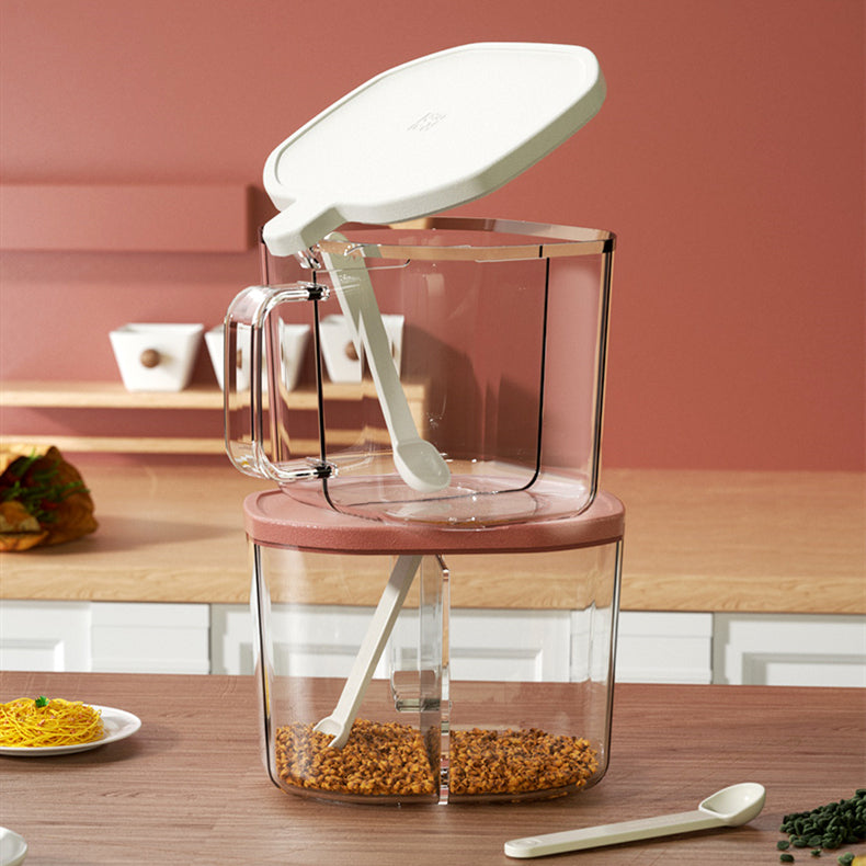 Robo Roma Seasoning Condiment Jar Storage Box 500ml - Black
