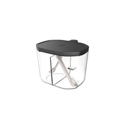 Robo Roma Seasoning Condiment Jar Storage Box 500ml - Black