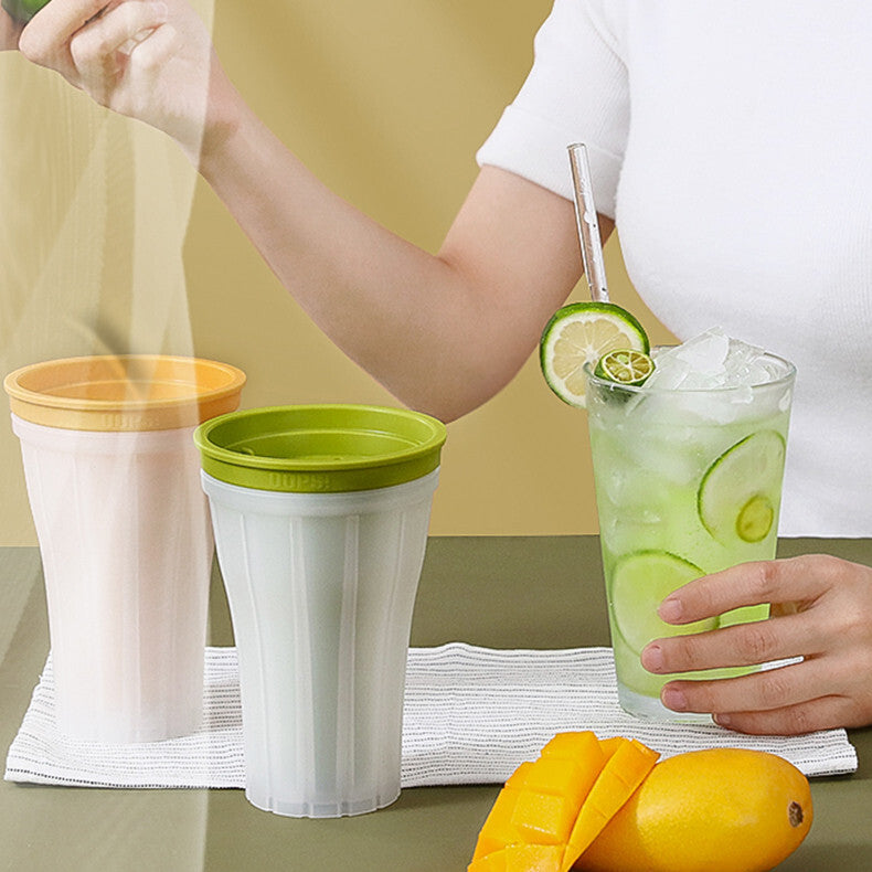 Robo Oops Ice Smoothie Maker Cooling Cup 150ml - Green