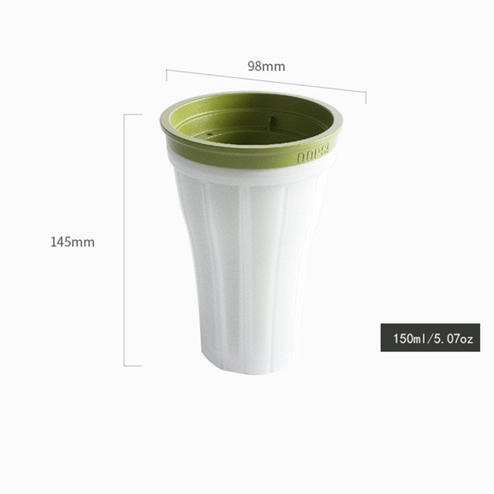 Robo Oops Ice Smoothie Maker Cooling Cup 150ml - Green
