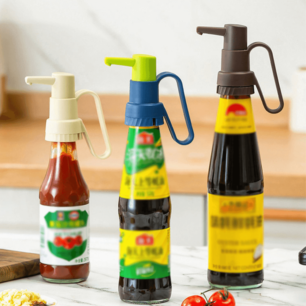 Robo Luigi Oyster Sauce Squeezer Sauces Dispenser Head White