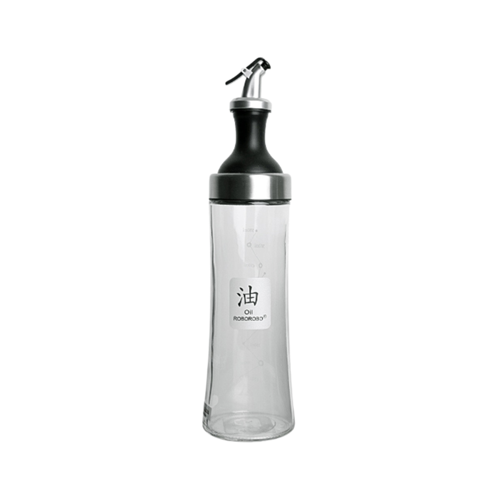 Robo Alexander Oil Bottle Sauces Container 650ml - Black