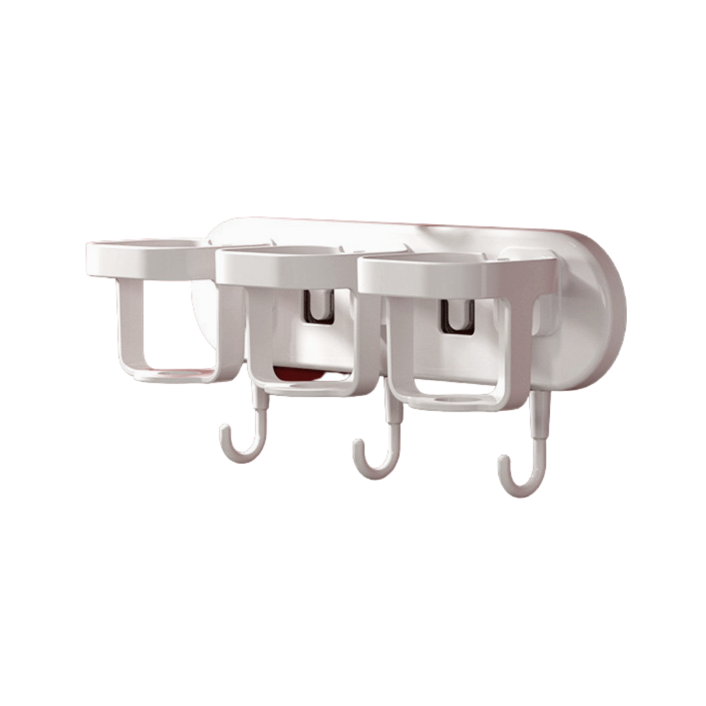 Robo Bossi Spice Wall Rack - White  With Wall Mouting