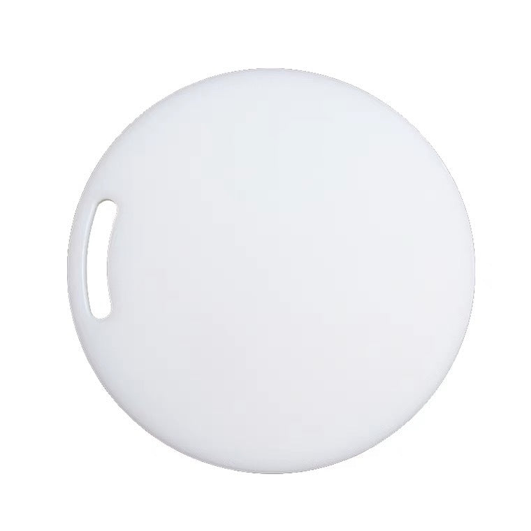 THRJ Round PE White Chopping Board 38*1.8cm