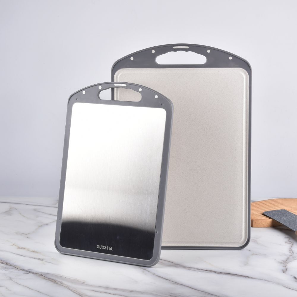 metal chopping board