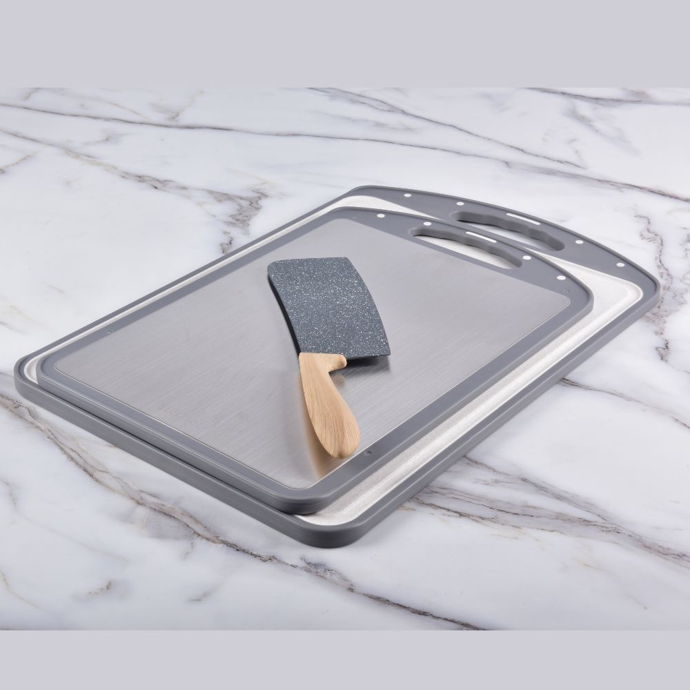 steel chopping board