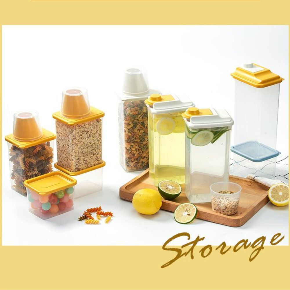 Robo Door Mini Container 9pc Set - Yellow