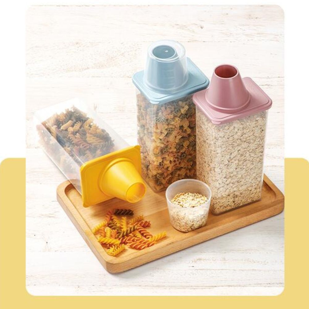 Robo Door Mini Container 9pc Set - Yellow