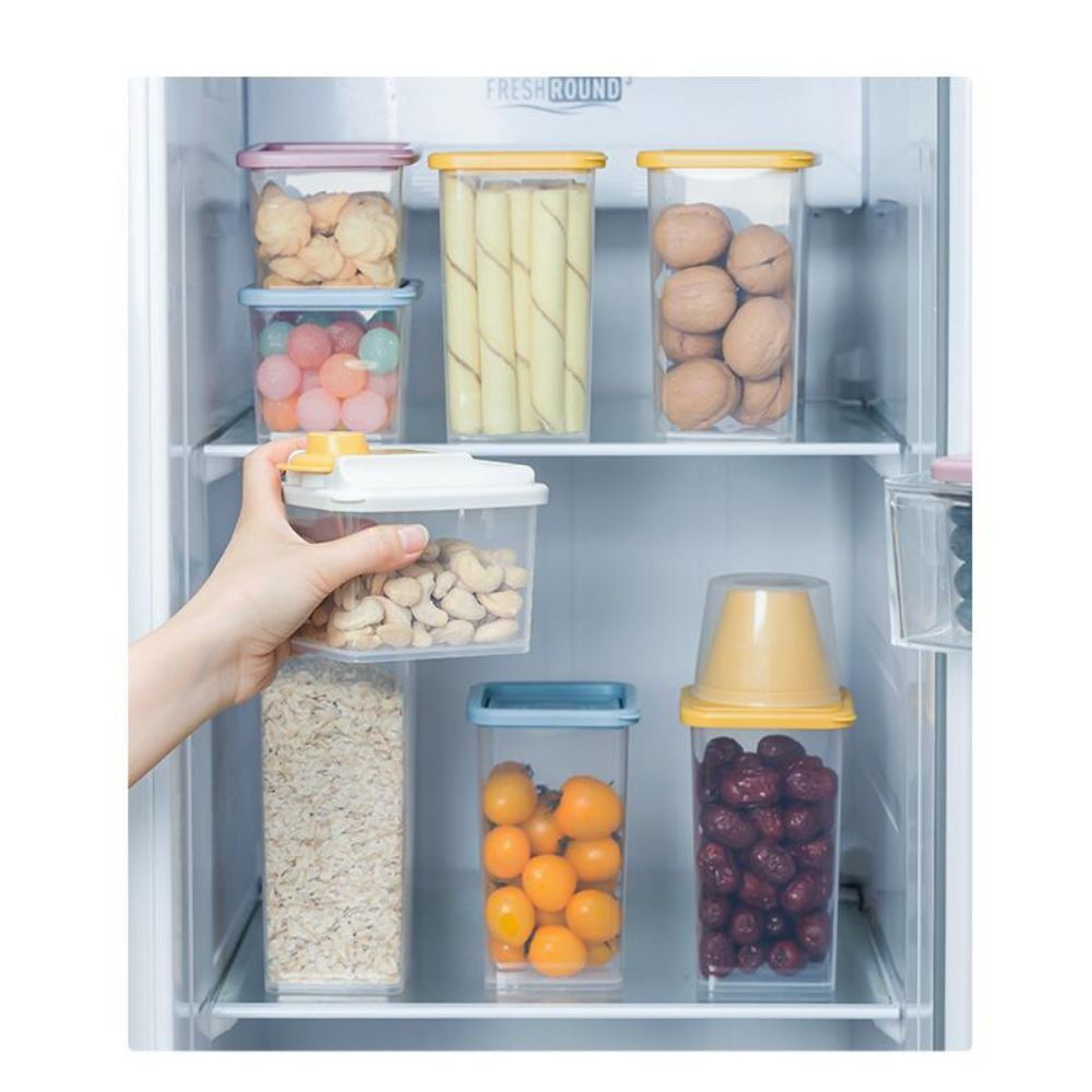 Robo Door Mini Container 9pc Set - Yellow