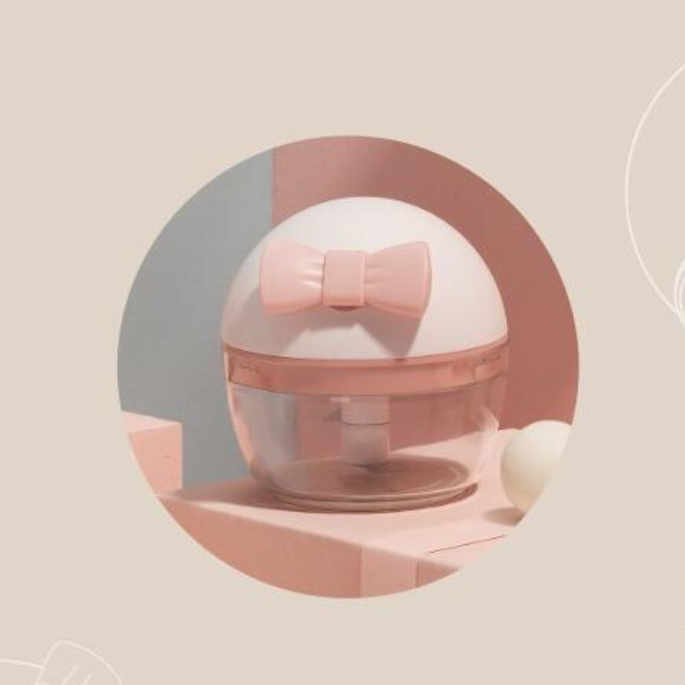 Robo Inge Manual Food Processor - Pink