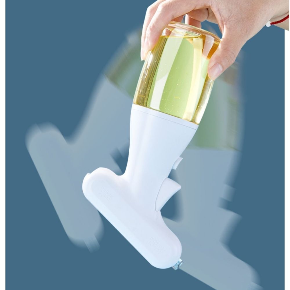 white spray bottles