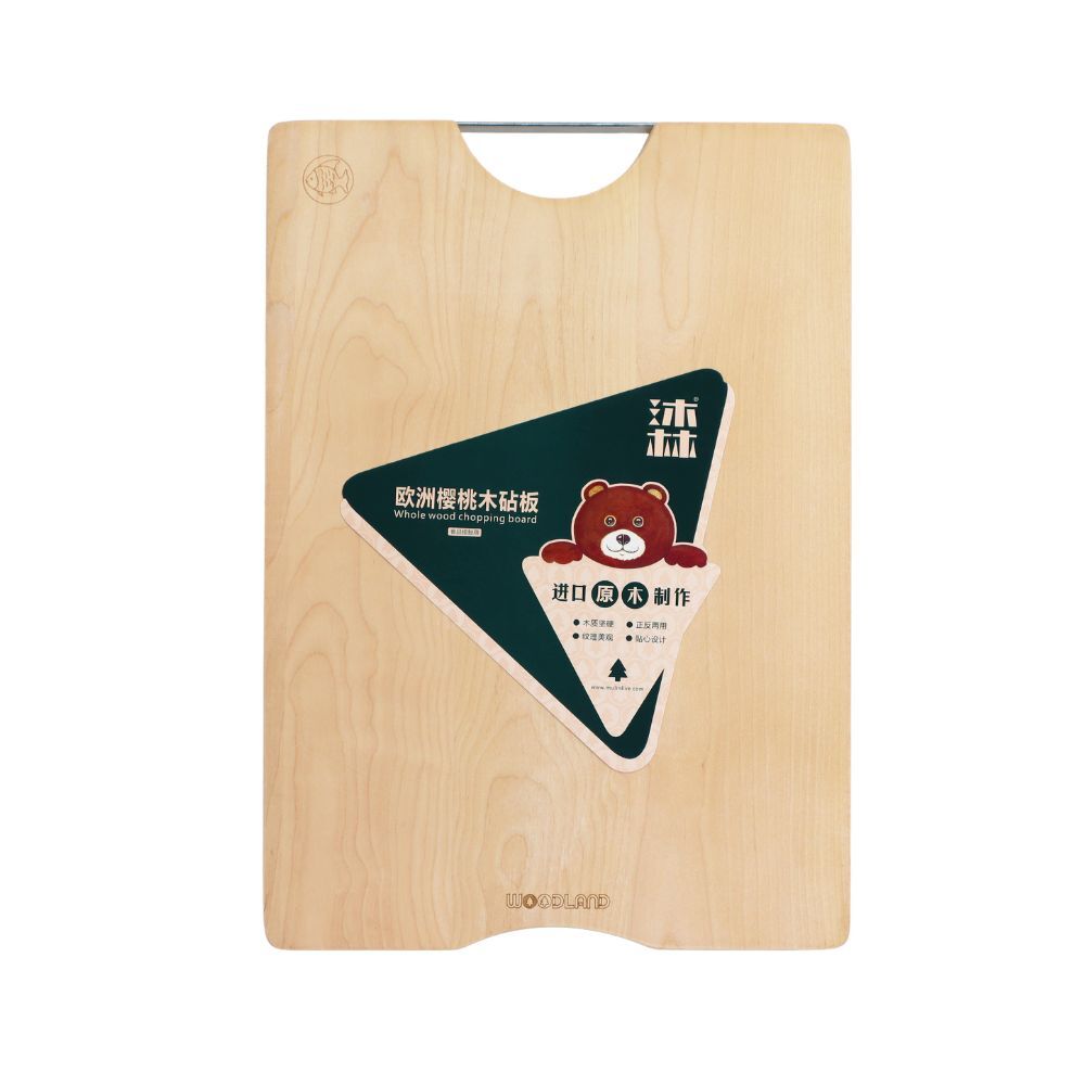 WoodLand European Cherry Wood Chopping Board 42*30*2.5cm BD0003