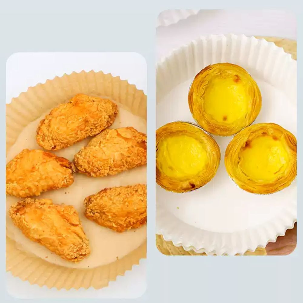 Fresh Life Air Fryer Paper Liners 50pcs 20cm*4.5cm