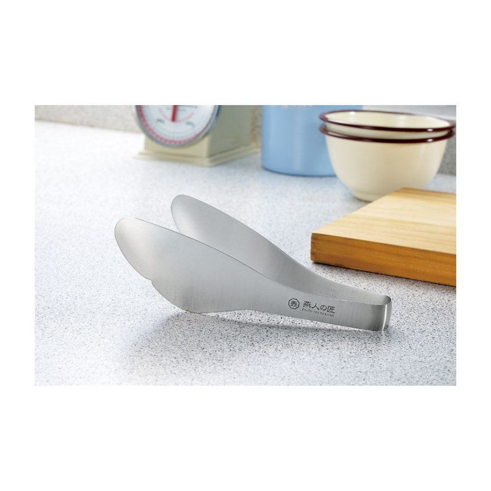 Yokoyama Yubisaki Stainless Steel Tongs - 15.6 cm