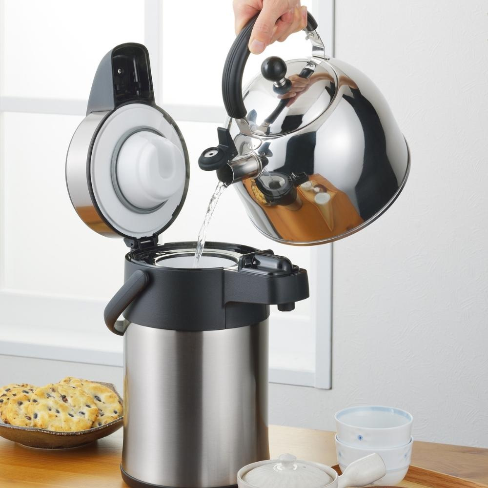 Yoshikawa Stainless Steel Whistling Kettle - 2.5L