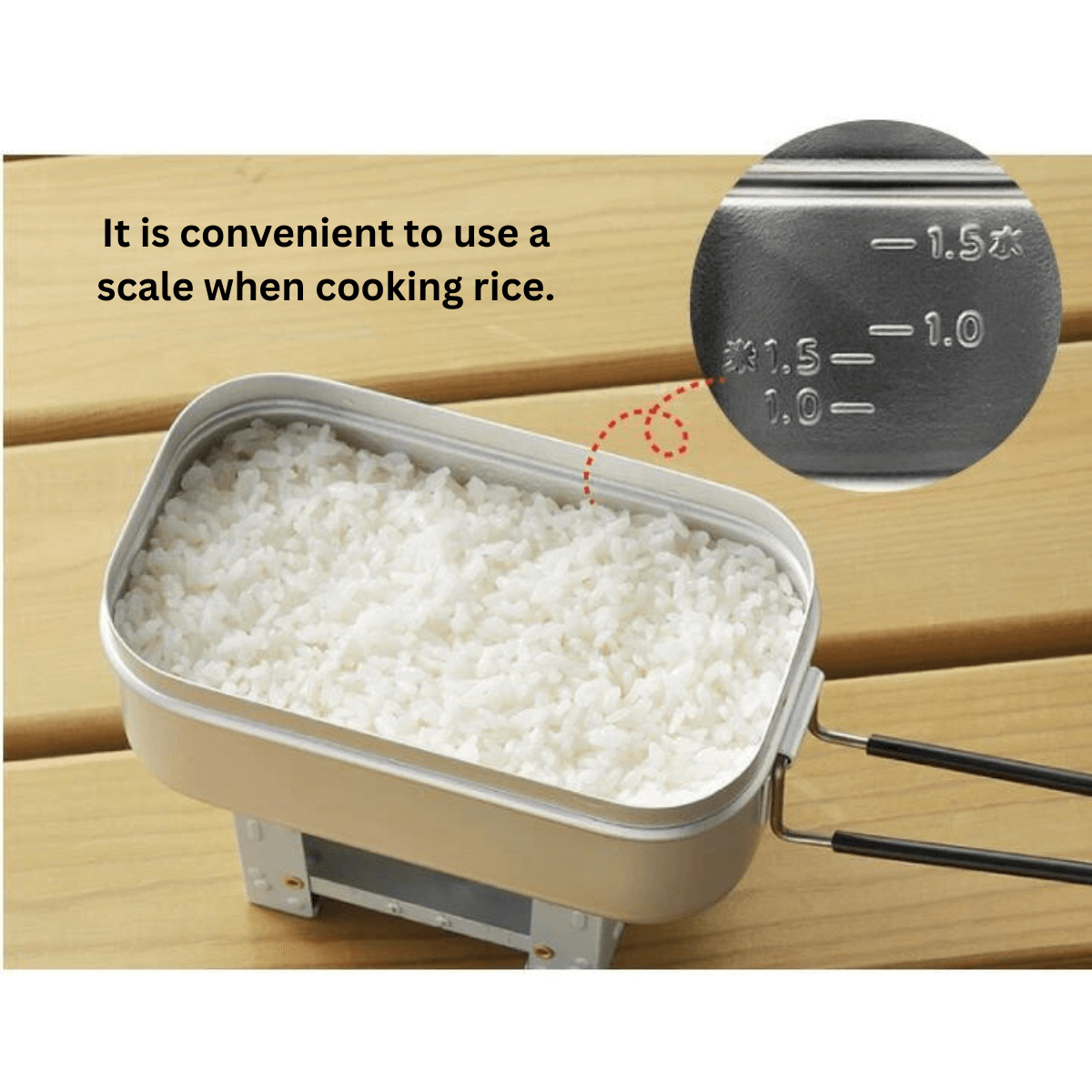 Tamahashi Catch Field Outdoor Camping 5P Set - Silver