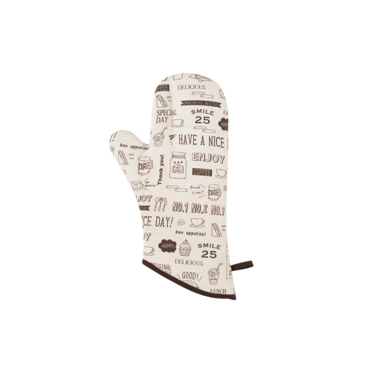 Sanbelm Japanese Oven Glove Gauntlet Brown